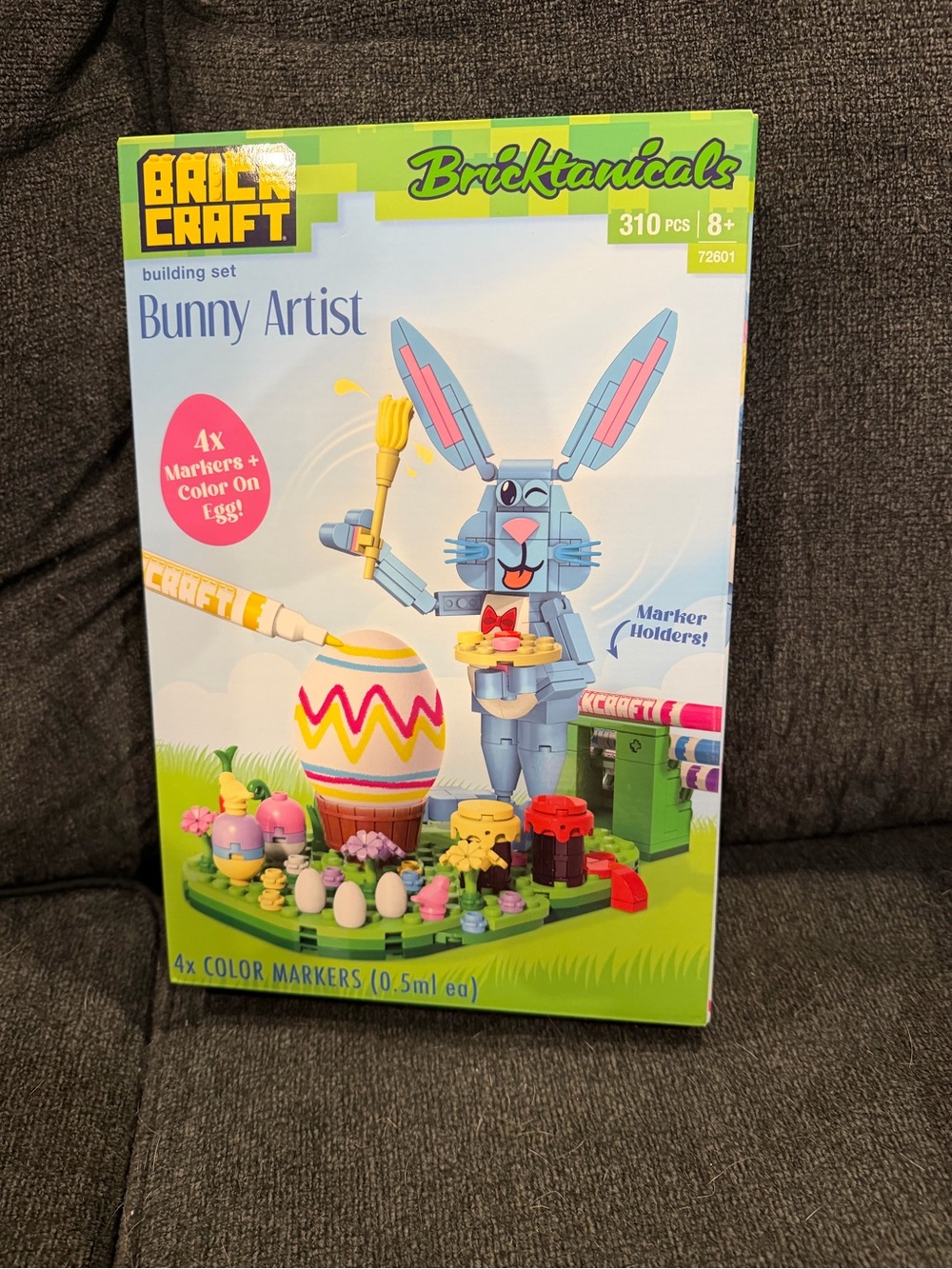 Bricktanicals Bunny Artist Building Set - Blue